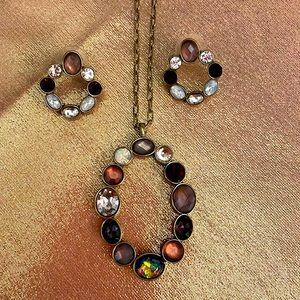 Vintage Necklace and Earrings